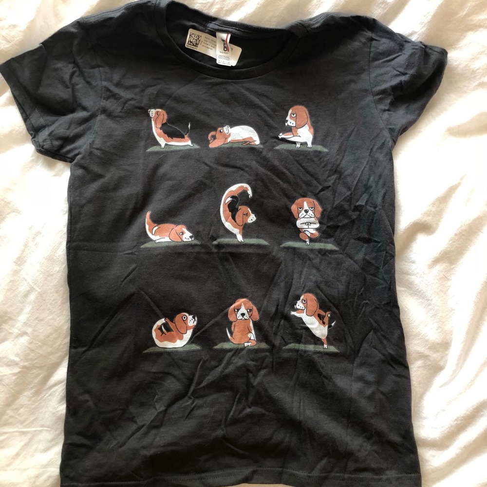 Beagle Yoga shirt